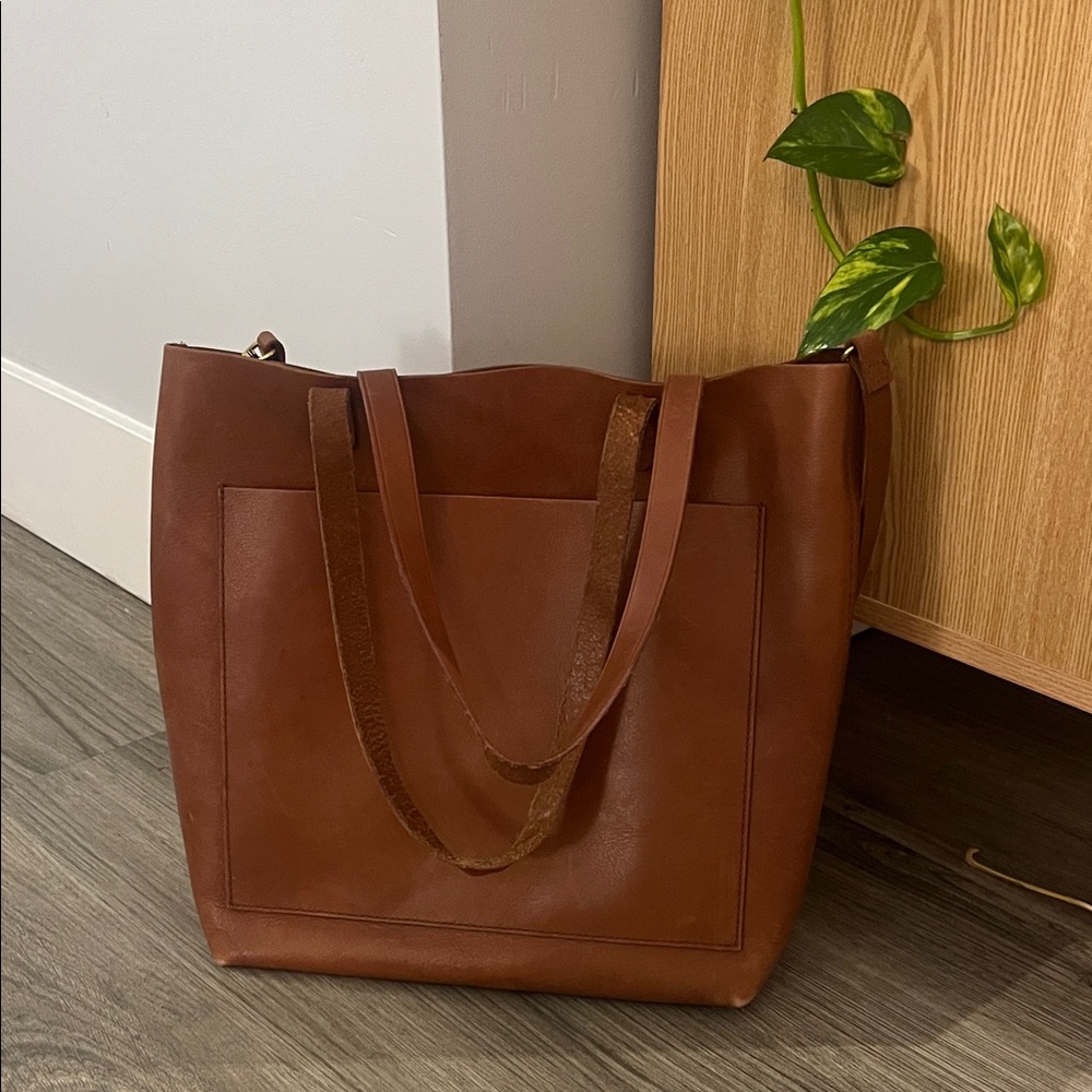 Madewell Leather Messenger Bag